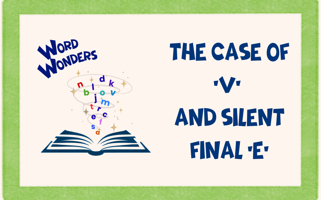 English Words do Not End in V